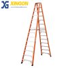บันไดไฟเบอร์กลาสทรงเอขึ้นลง2ทาง14ฟุต XG107A14