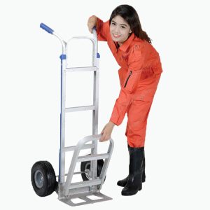 รถเข็นอลูมิเนียมสองล้อ