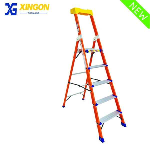 บันไดแพลตฟอร์มไฟเบอร์กลาส5ฟุต XG-337F5