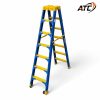 บันไดไฟเบอร์กลาสทั้งตัวทรงเอขึ้นลง2ทาง7ฟุต ATC-207FG
