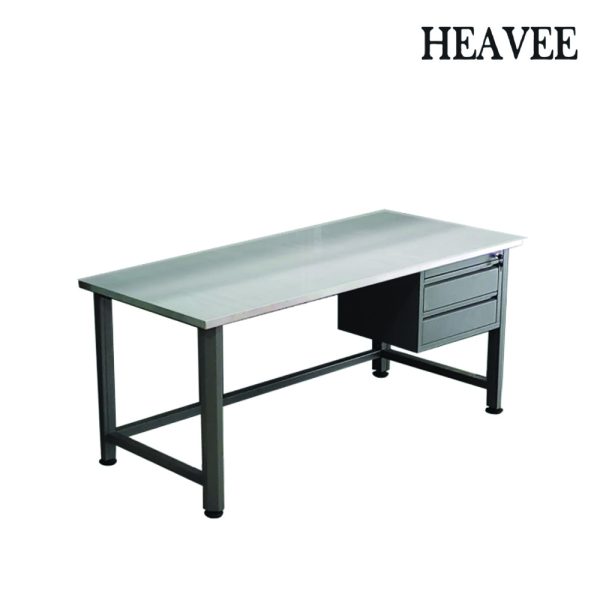 โต๊ะทำงานช่างหน้าท็อปสแตนเลส มีลิ้นชัก กว้าง 1800 mm.สำหรับงานหนัก WB-7002-STL