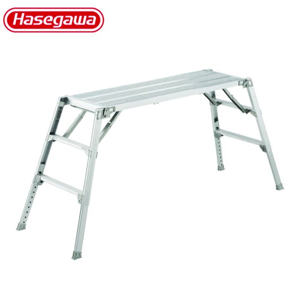 บันไดนั่งร้านอลูมิเนียม HASEGAWA 3ขั้นสูง0.73-1.05เมตร DUK-1116