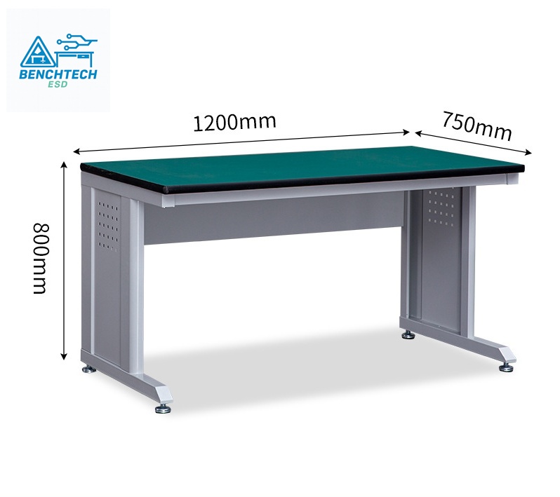 โต๊ะทำงานช่างESD(รุ่นใหม่) 120x75x80 CM.รับน้ำหนักได้1000กก. WB-120HSB