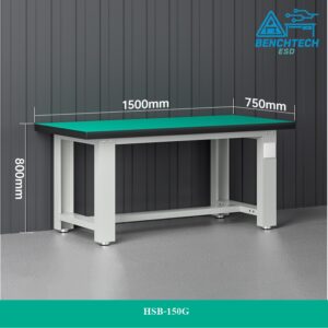 โต๊ะทำงานช่างESD150x75x80 CM.รับน้ำหนักได้1000กก. HSB-150G - Image 2