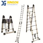 บันไดอลูมิเนียมยืดหดได้ทรงเอ2.60M.ปรับพาดยาวได้5.60M. XG-129A56